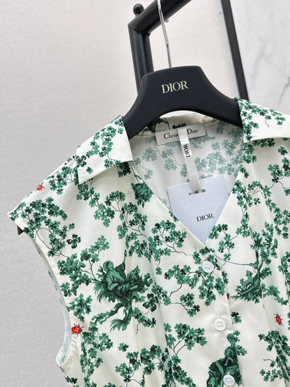 26ss Floral print dress