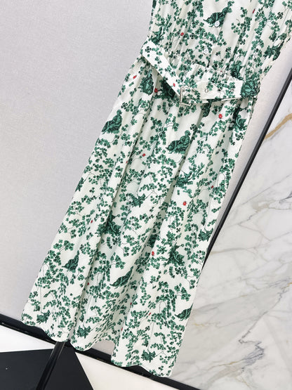 26ss Floral print dress
