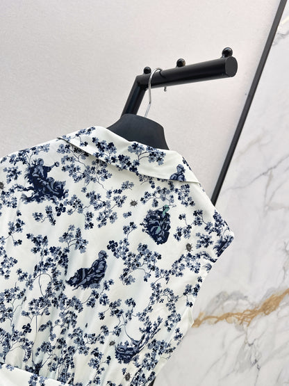 26ss Floral print dress
