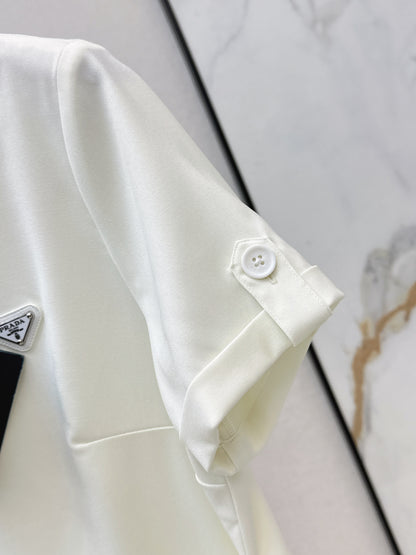 26ss Cinched Waist Tie Dress