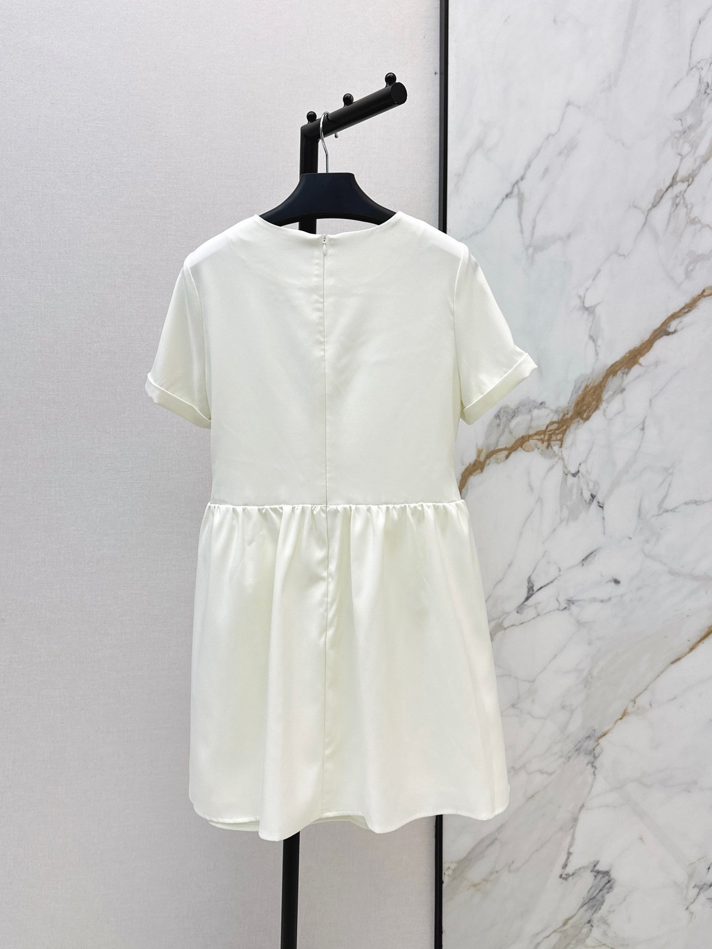 26ss Cinched Waist Tie Dress