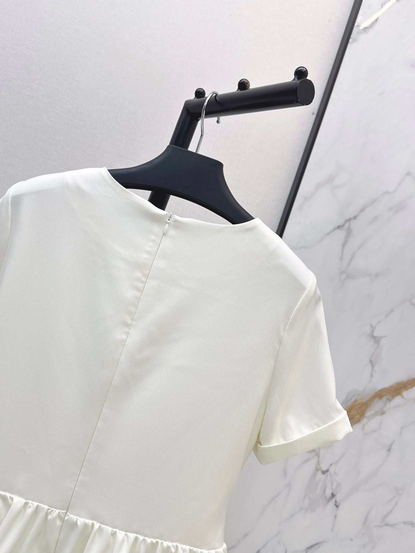 26ss Cinched Waist Tie Dress
