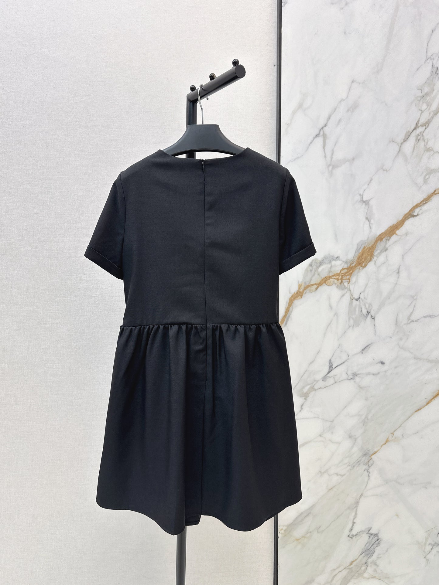 26ss Cinched Waist Tie Dress