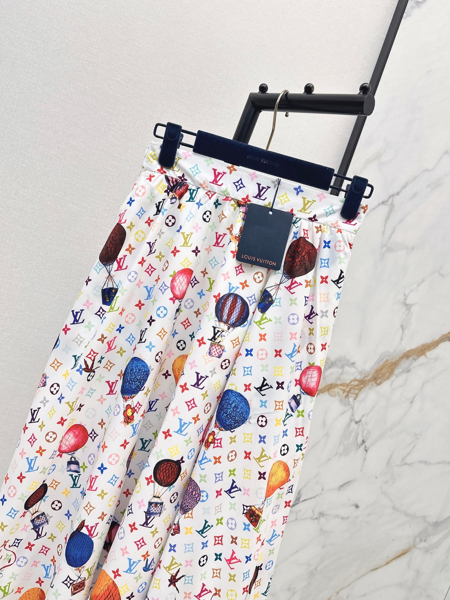 26ss Umbrella-shaped half skirt