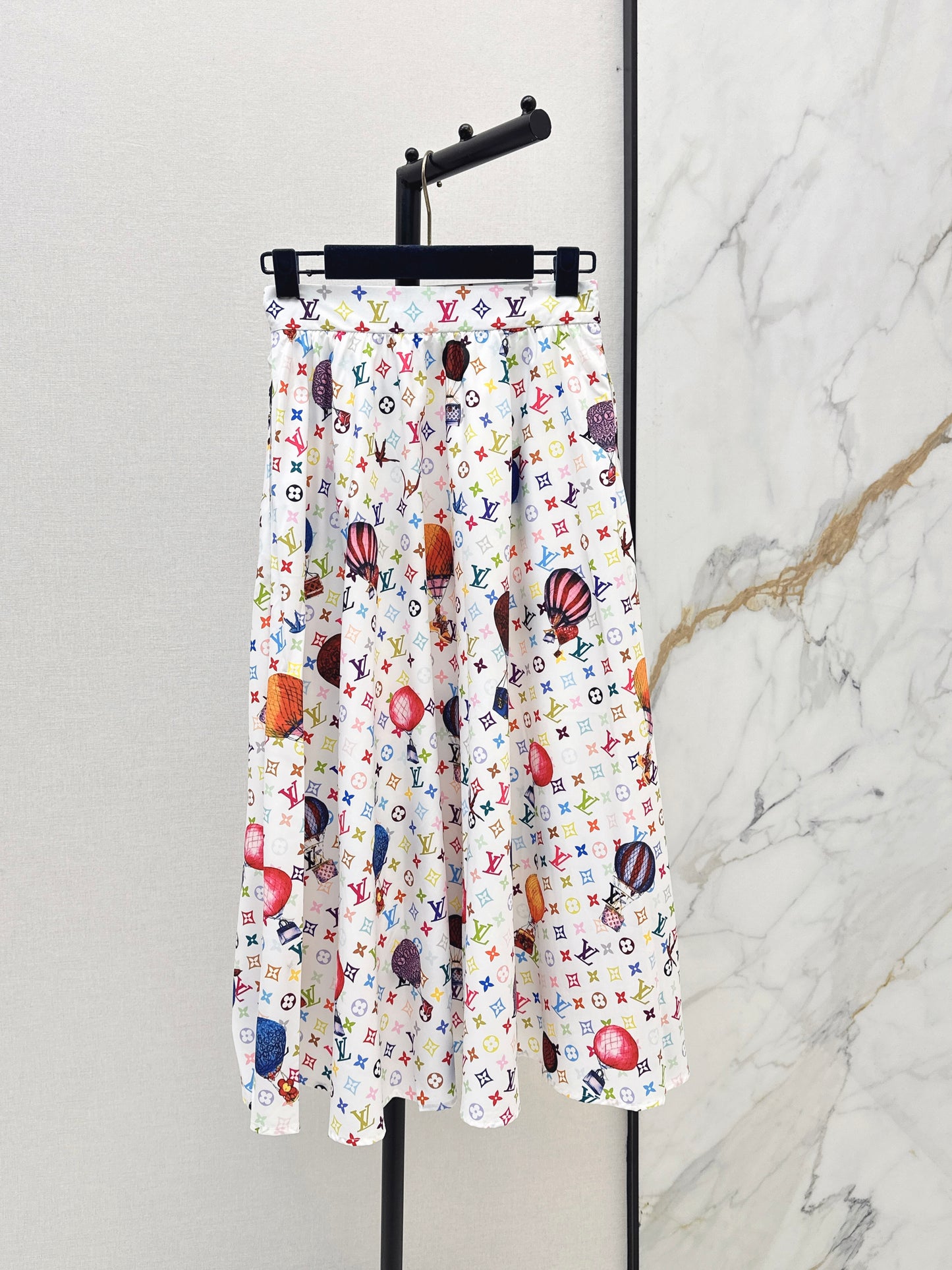26ss Umbrella-shaped half skirt