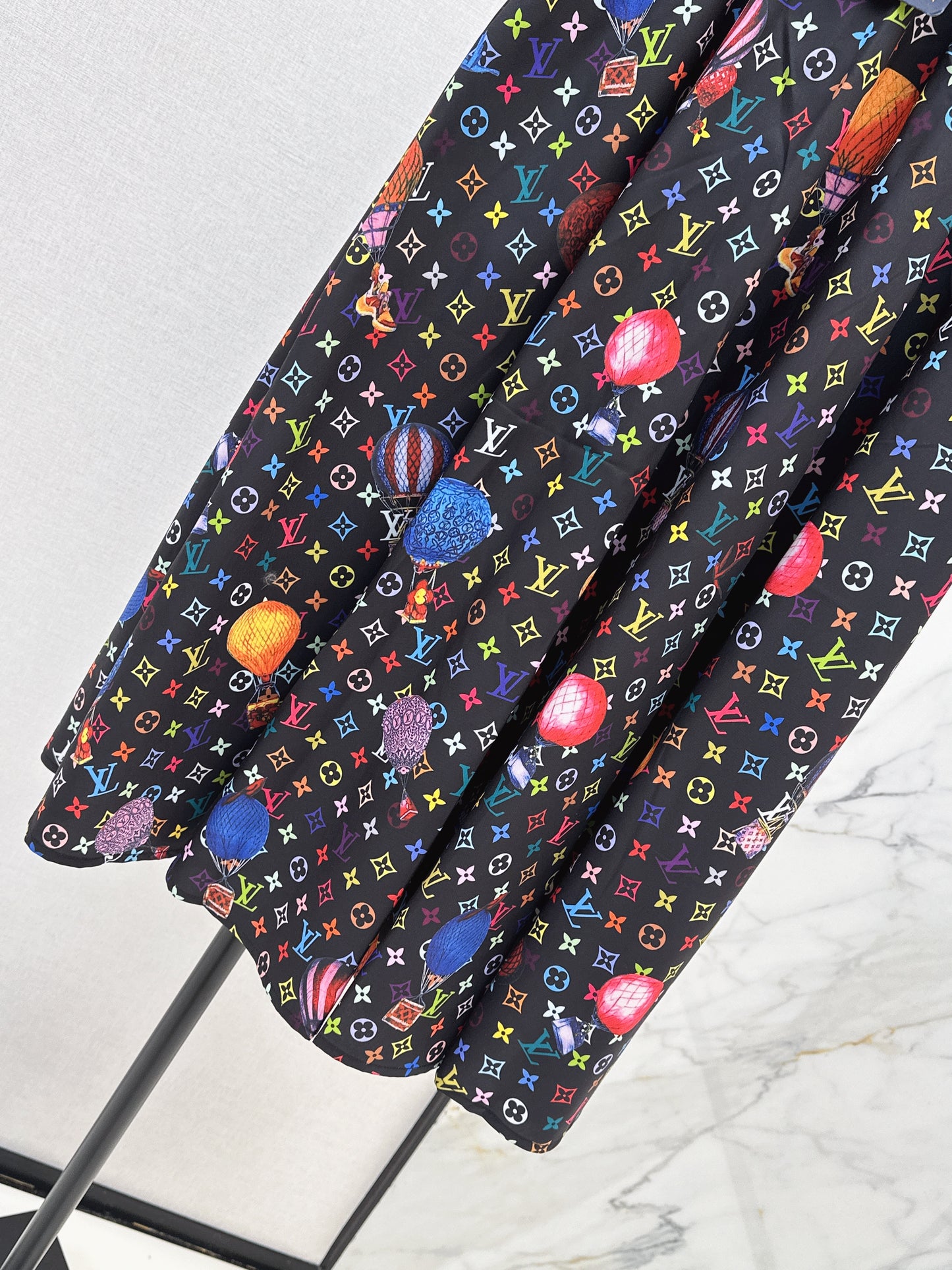 26ss Umbrella-shaped half skirt