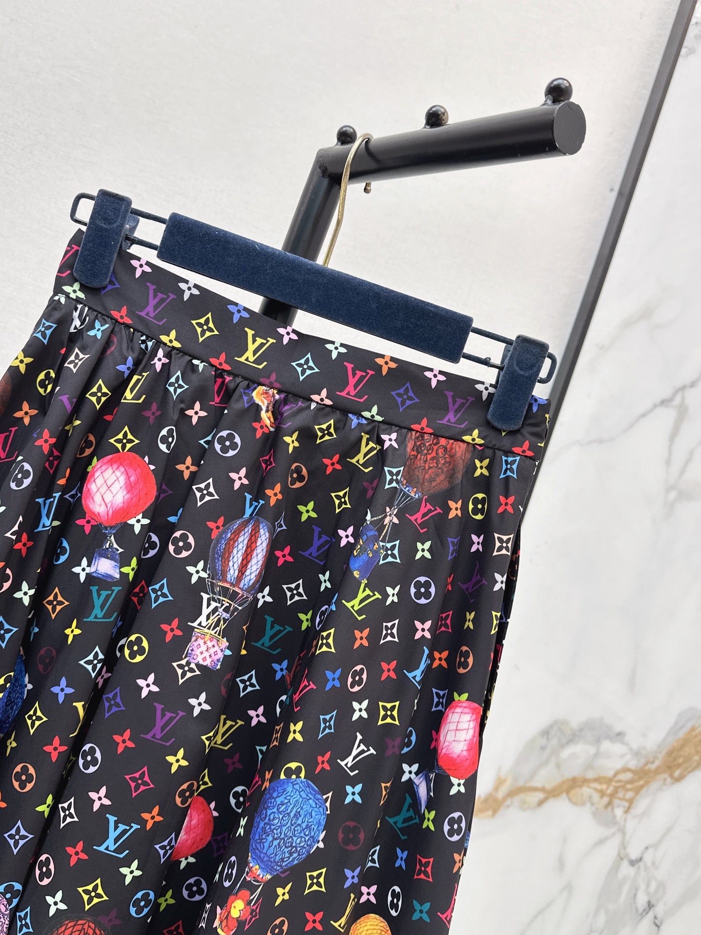 26ss Umbrella-shaped half skirt