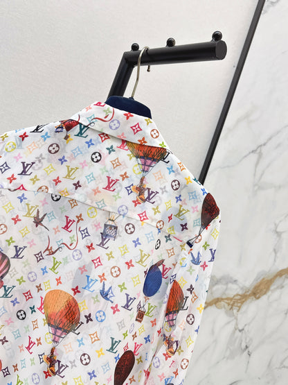 26ss ULogo pattern shirt