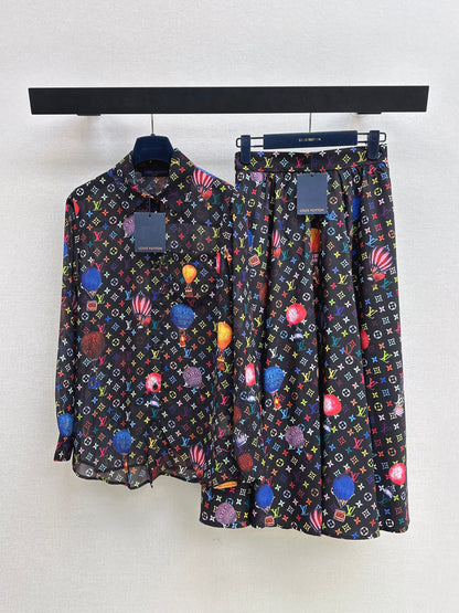 26ss ULogo pattern shirt