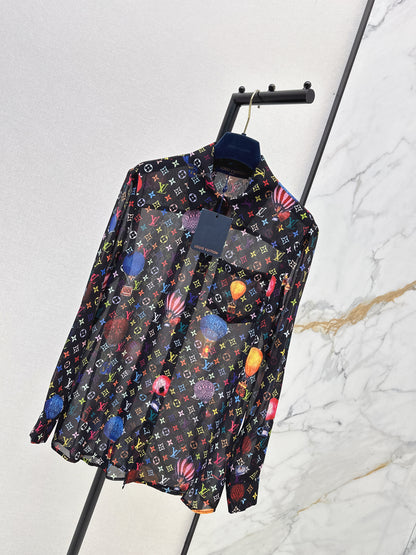 26ss ULogo pattern shirt