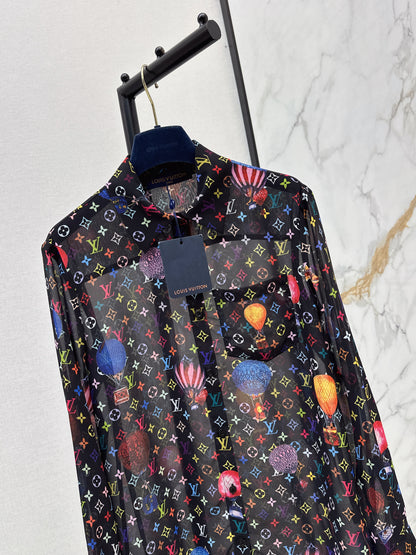 26ss ULogo pattern shirt