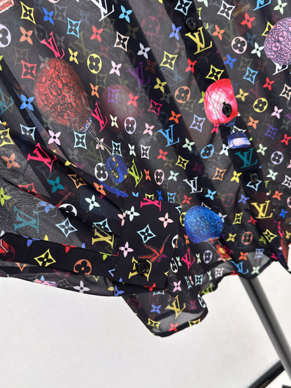26ss ULogo pattern shirt