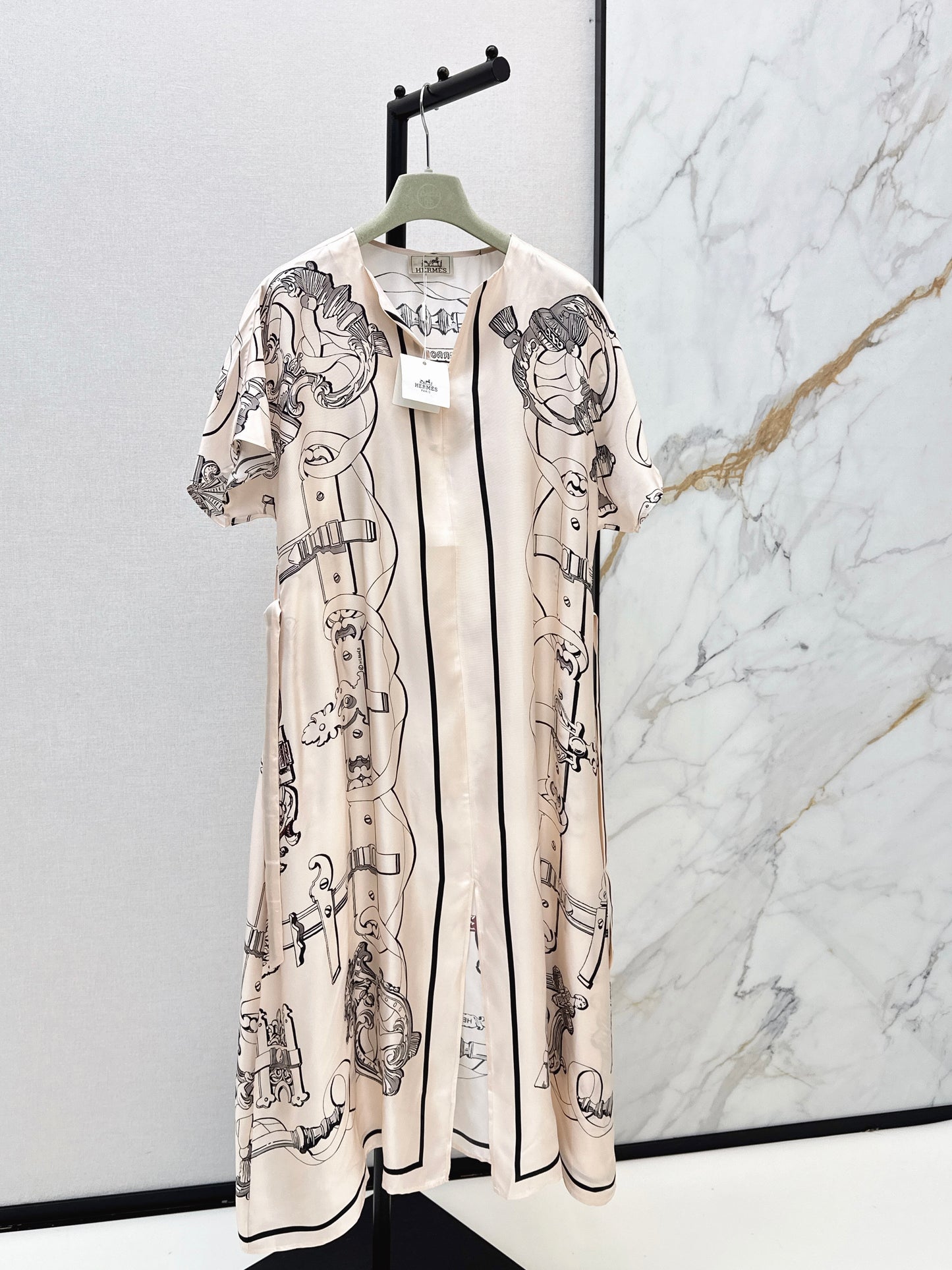 26ss Kaftan Split Dress