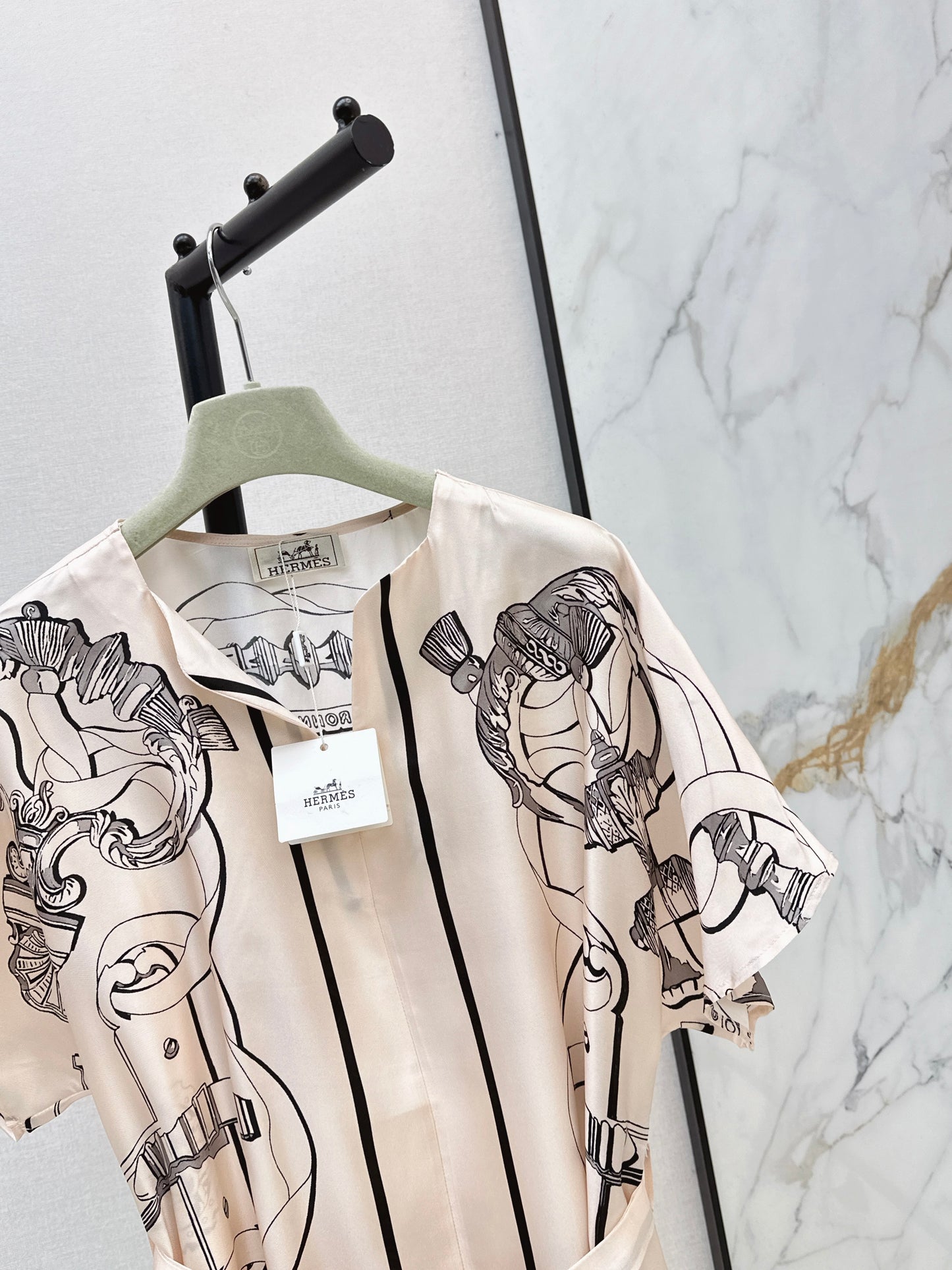 26ss Kaftan Split Dress
