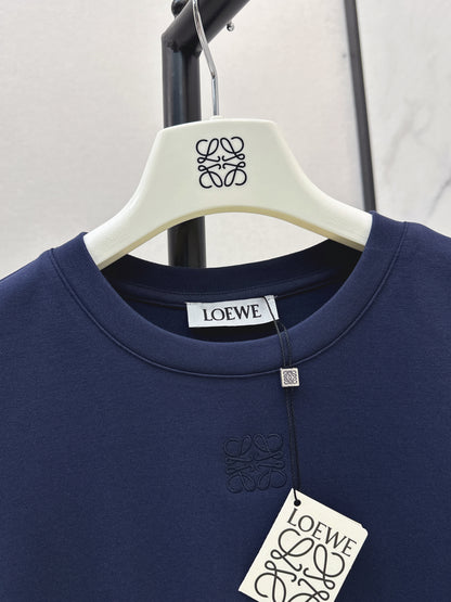 26ss Embroidered Pattern Slim Fit T-Shirt
