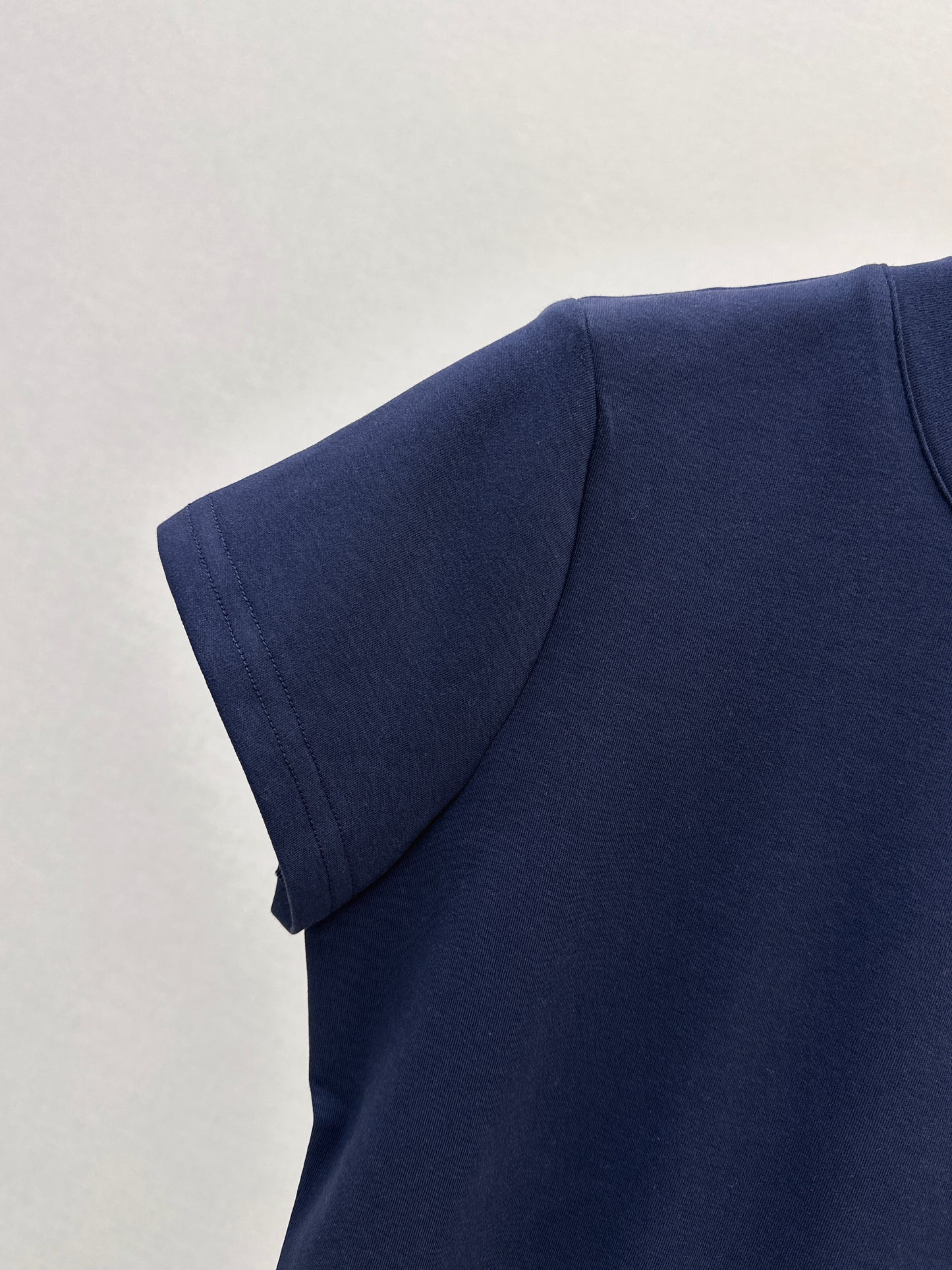 26ss Embroidered Pattern Slim Fit T-Shirt