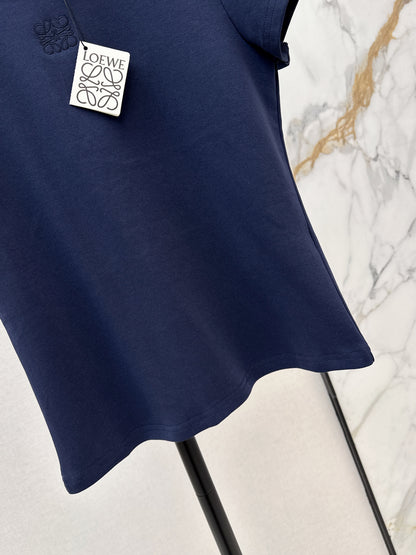 26ss Embroidered Pattern Slim Fit T-Shirt