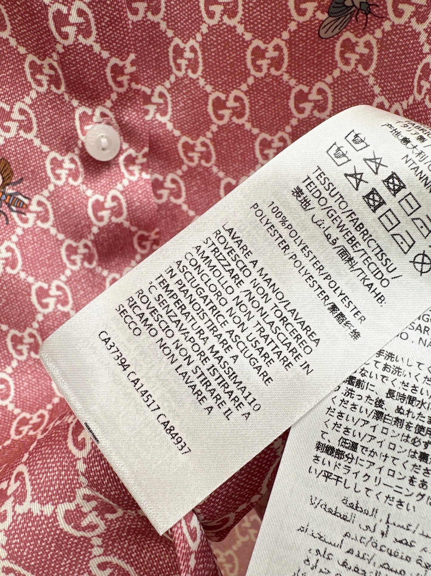 26ss Monogram Long-Sleeve Shirt / Straight-Leg Pants
