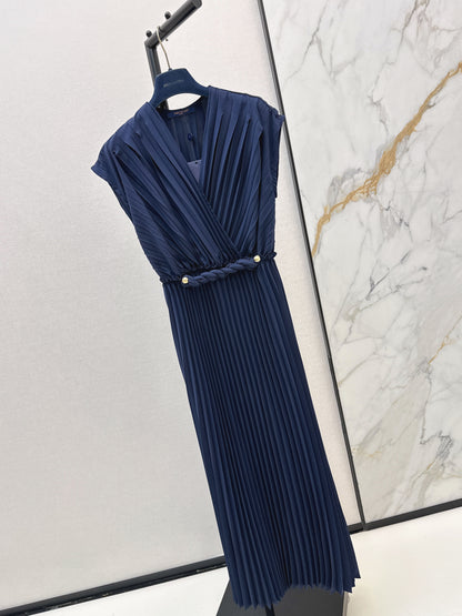 26ss Pleated Dress