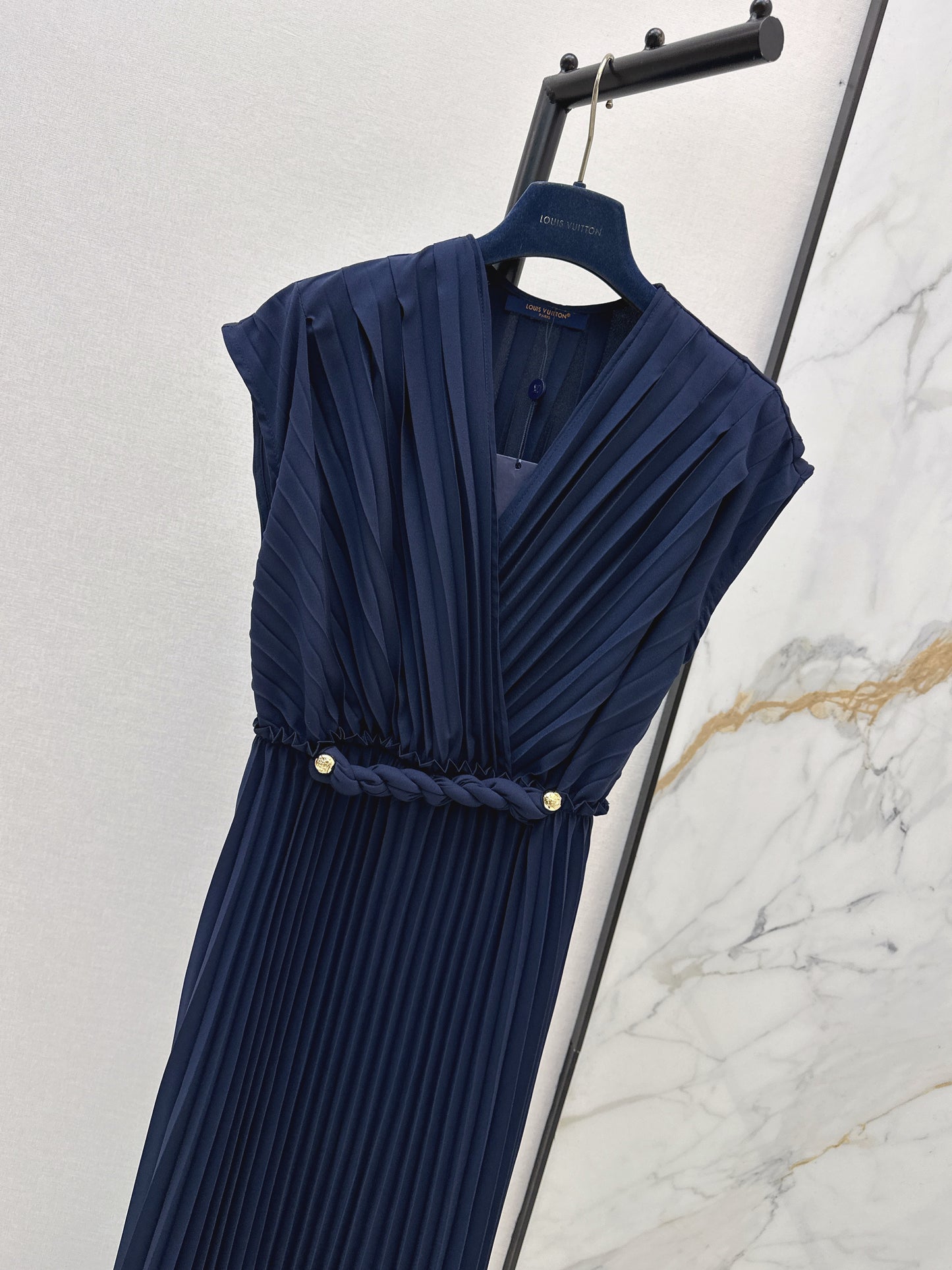 26ss Pleated Dress