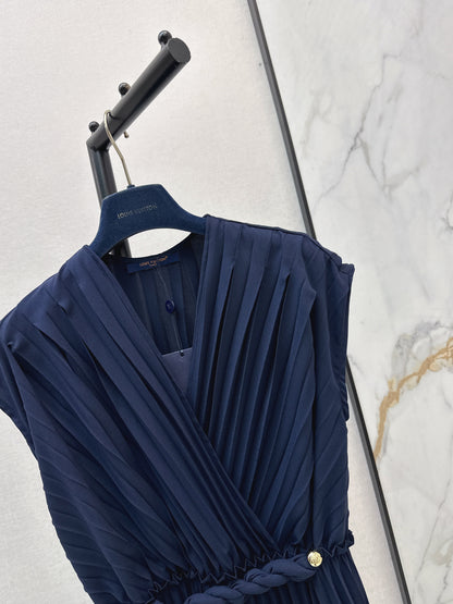 26ss Pleated Dress