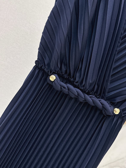 26ss Pleated Dress