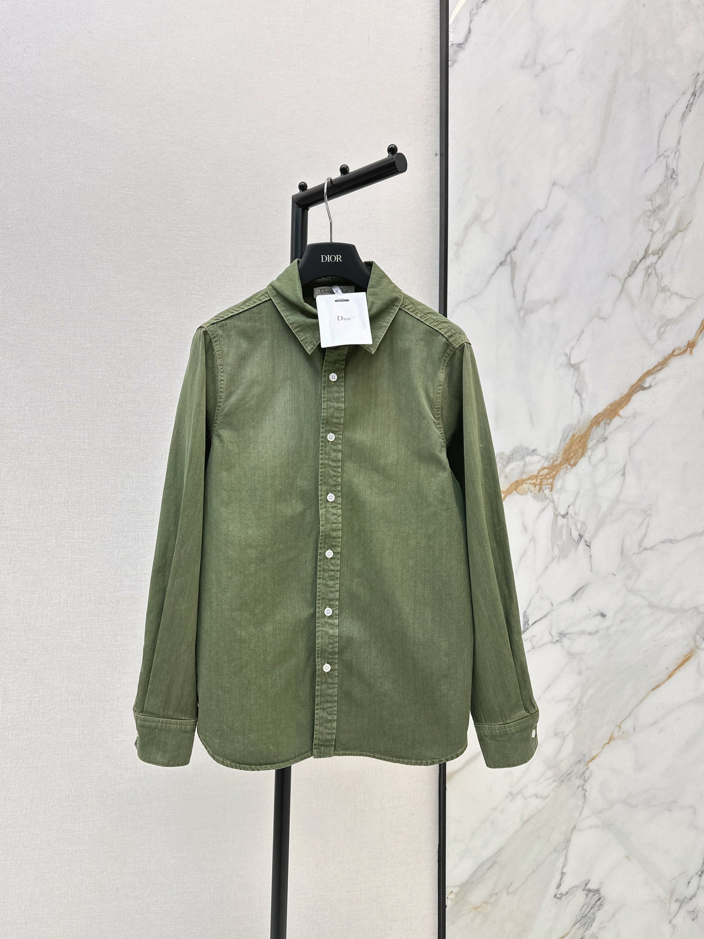 26ss Vintage Washed Denim Shirt