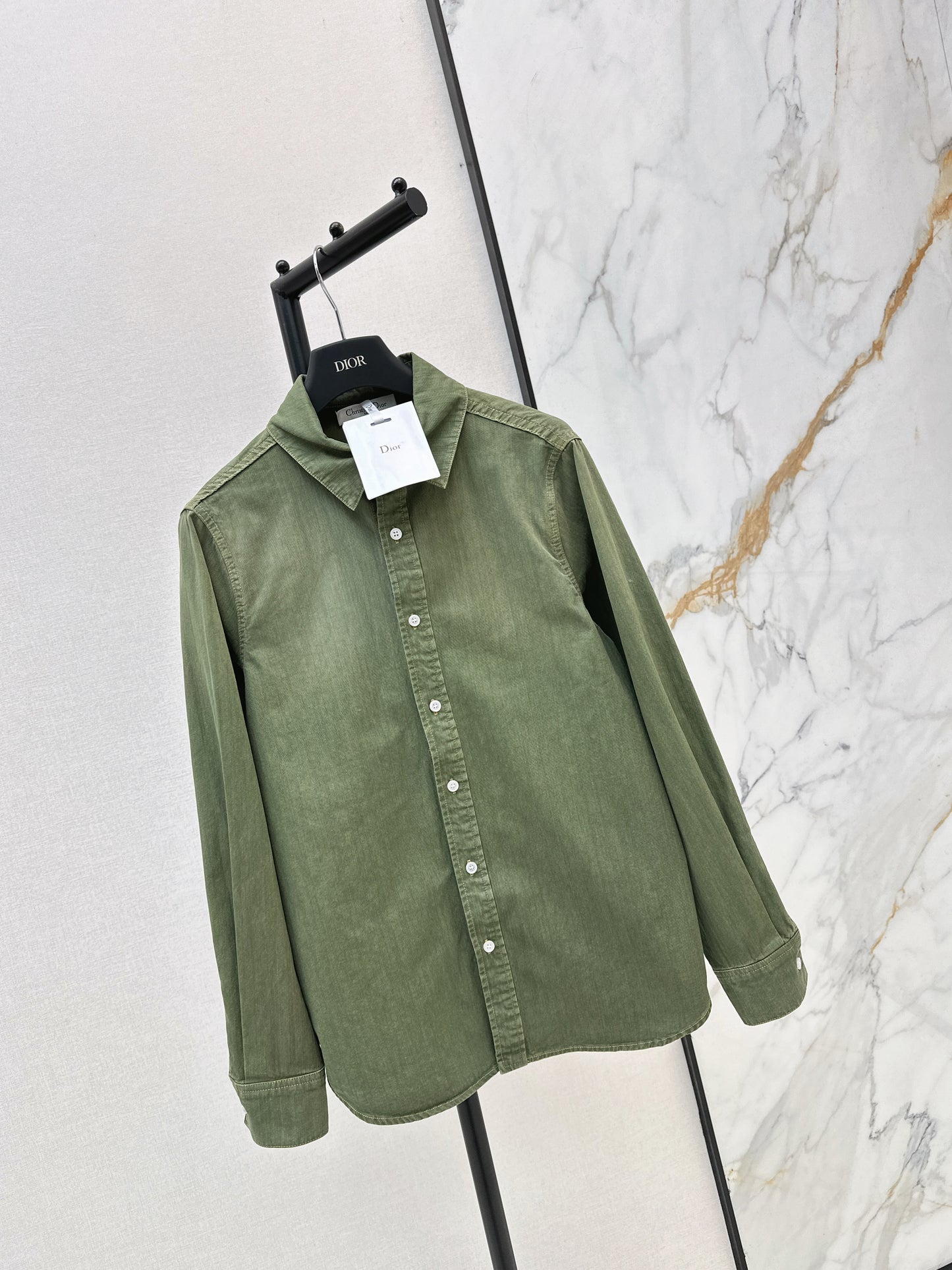 26ss Vintage Washed Denim Shirt
