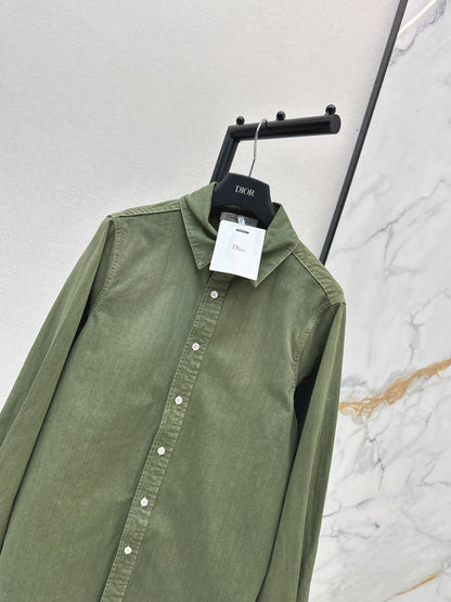 26ss Vintage Washed Denim Shirt