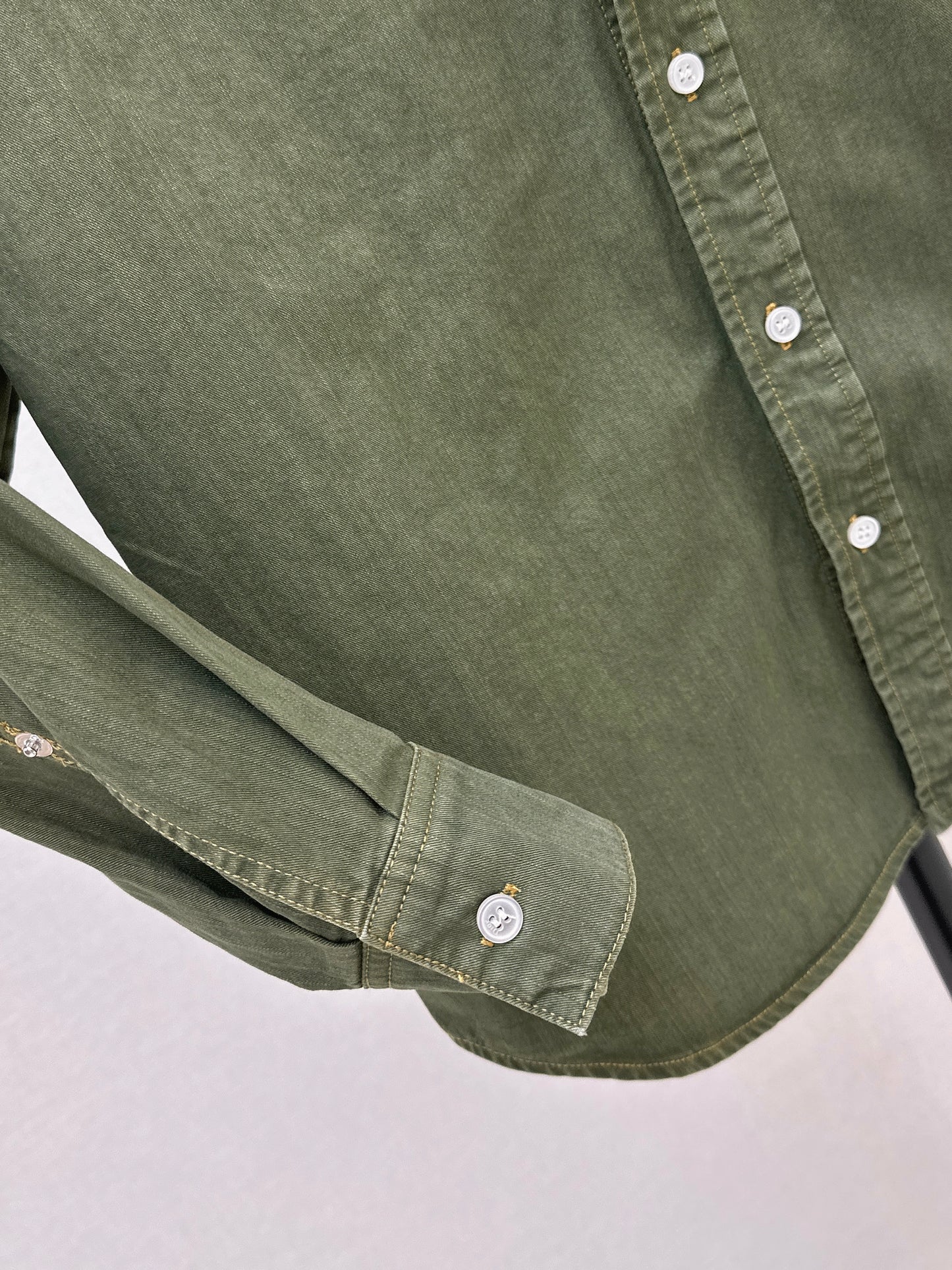 26ss Vintage Washed Denim Shirt
