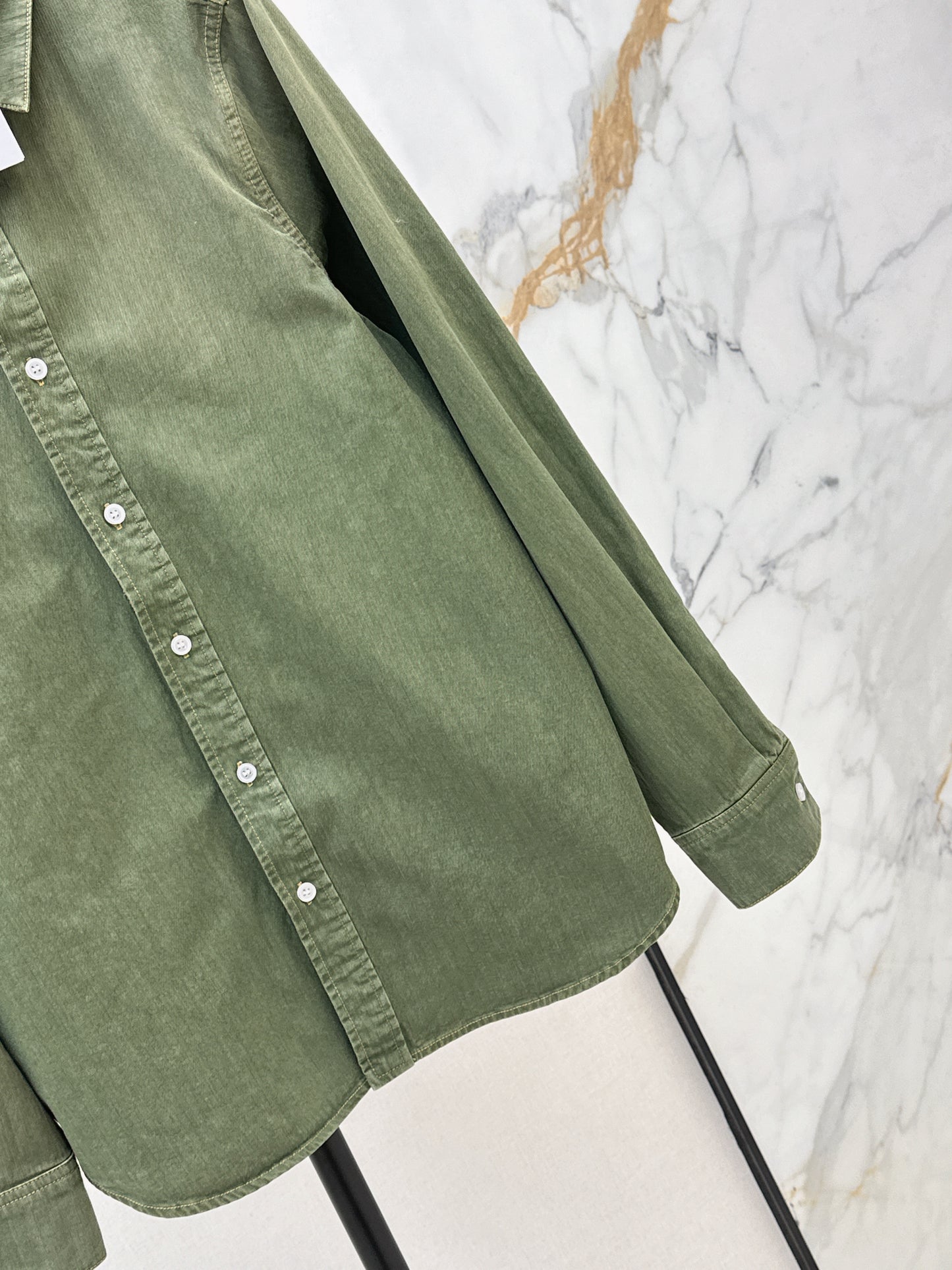 26ss Vintage Washed Denim Shirt