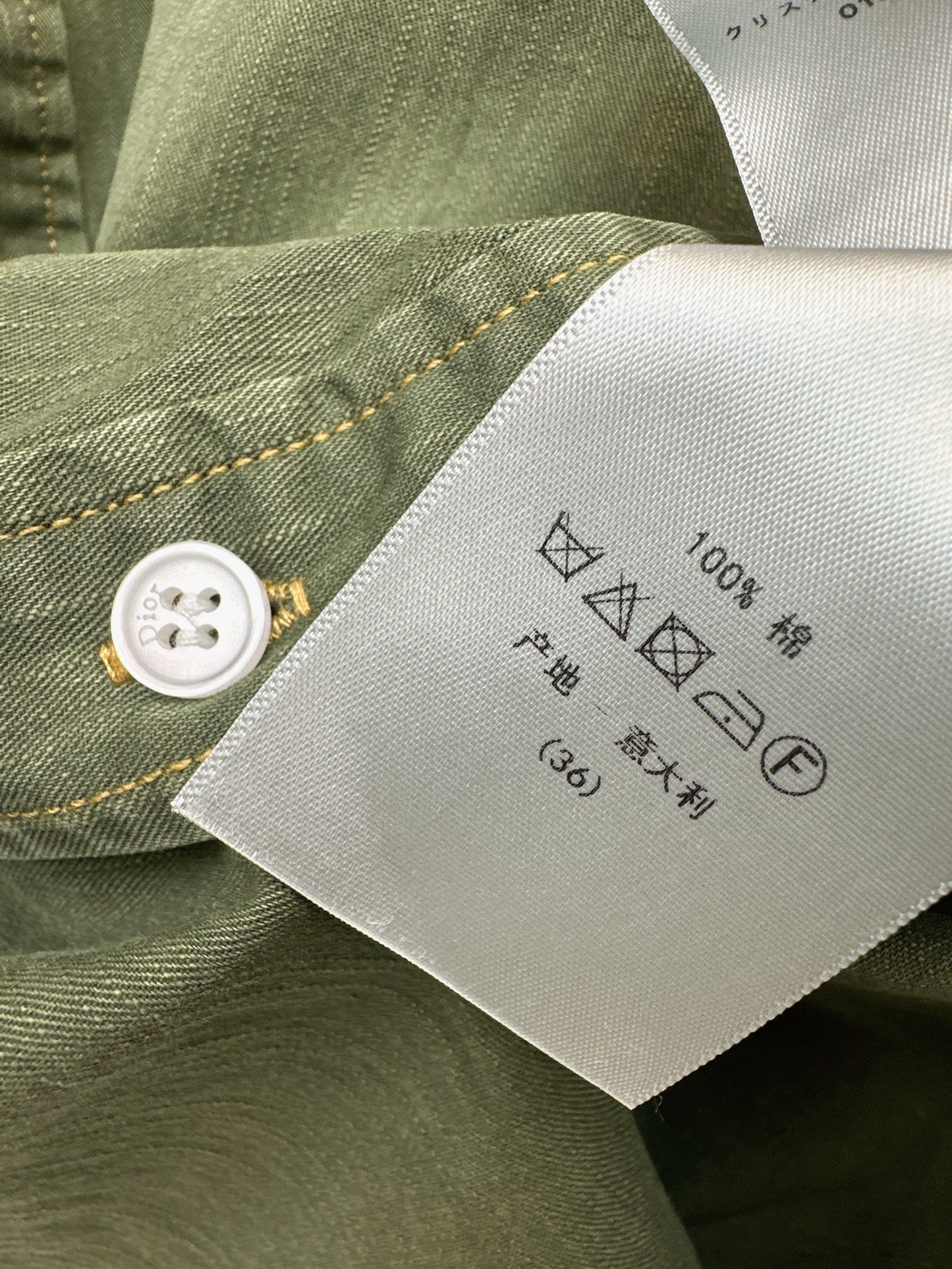 26ss Vintage Washed Denim Shirt