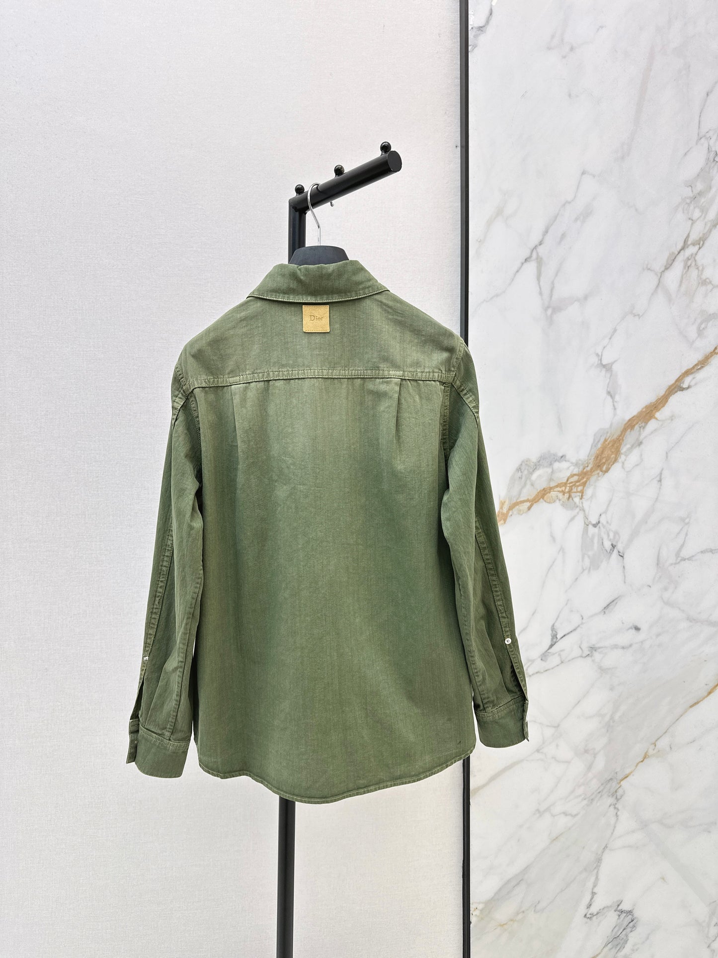 26ss Vintage Washed Denim Shirt