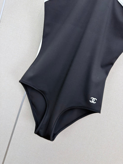 Cross-body swimsuit