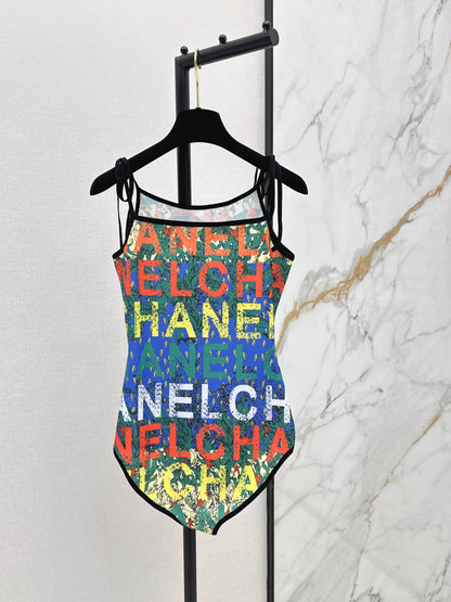 Graffiti One-Piece Swimsuit