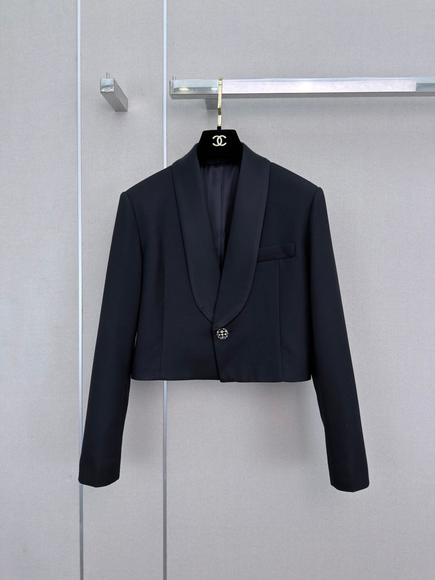 Acetate Lapel Blazer
