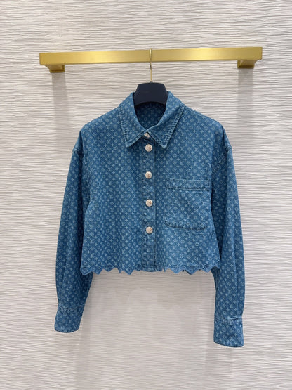 Louis Vuitton/26FW new denim denim jacket