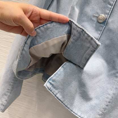 Dior/26ss new stylish denim set