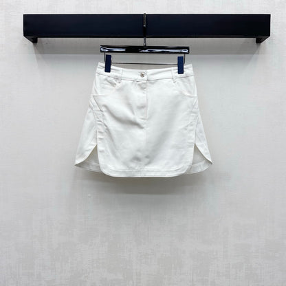 Hermès/26 New Denim Skirt