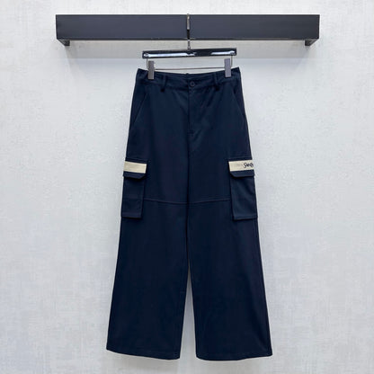 Yves Saint Laurent/26 New Workwear Wide-Leg Pants