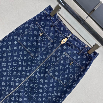 Louis Vuitton / 26 New Denim Skirt