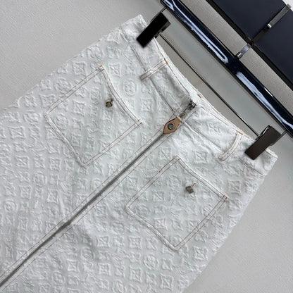 Louis Vuitton / 26 New Denim Skirt