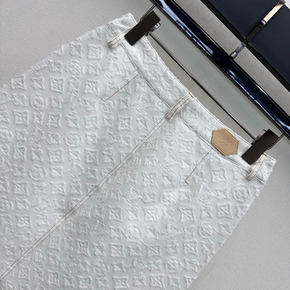 Louis Vuitton / 26 New Denim Skirt