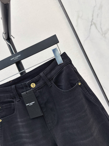 Yves Saint Laurent/26ss Early Autumn Latest Straight-Leg Jeans