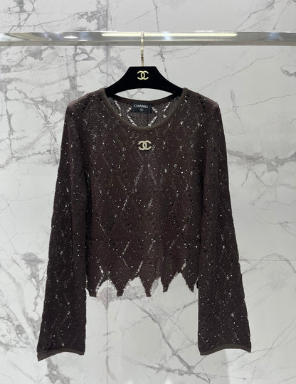 Chanel/26 Latest Knit Sweater