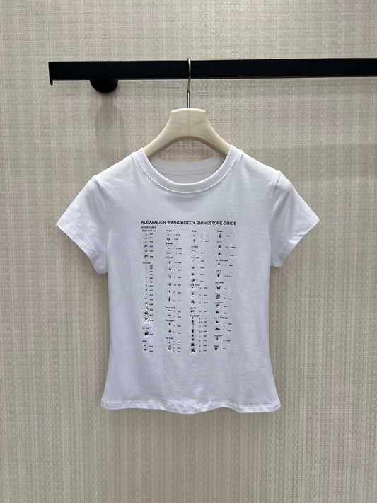 Alexander Wang/26FW New Short Sleeve