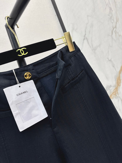 Chanel/26 Early Autumn Latest Straight-Leg Pants