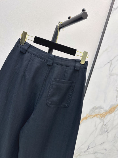 Chanel/26 Early Autumn Latest Straight-Leg Pants