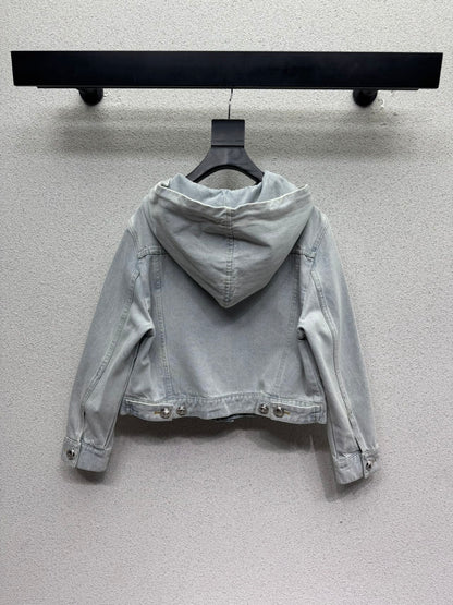 Dior/26SS Denim Hooded Jacket