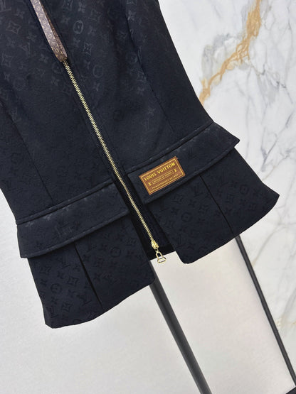 Black Denim Vest